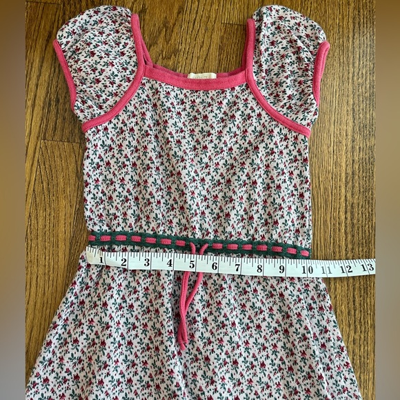 Matilda Jane Cap Sleeve Belted Floral Dress Size 4 - Picture 11 of 16